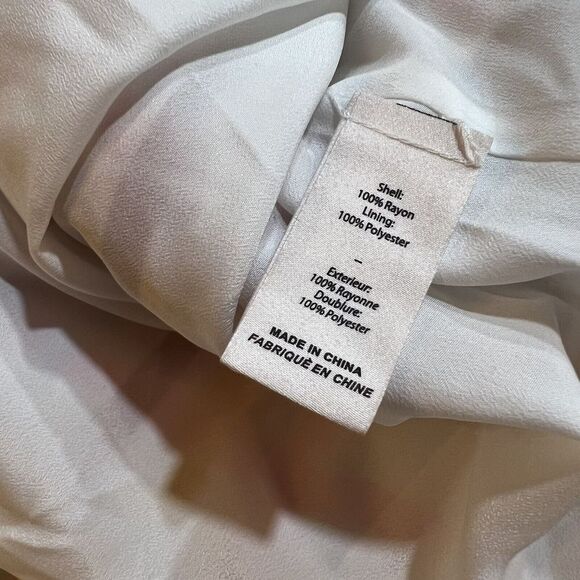 Cinq A Sept Astor Dress Pink Cream Yellow Plaid Ruffle Tiered NWT Sz 8 New - Picture 9 of 15